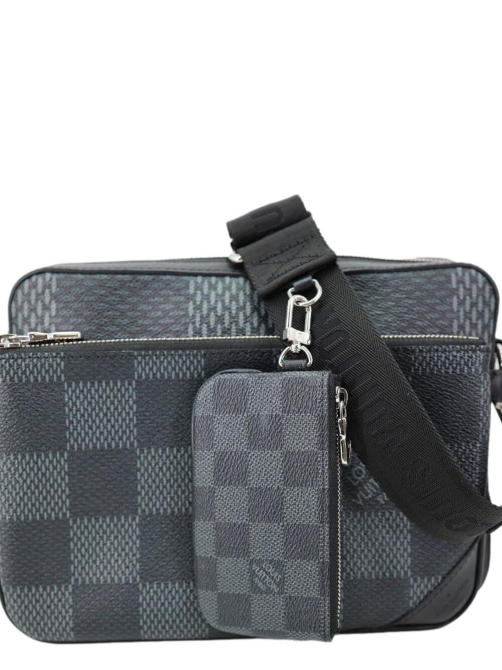 Louis Vuitton  3D Trio Damier Graphite Messenger Bag Black